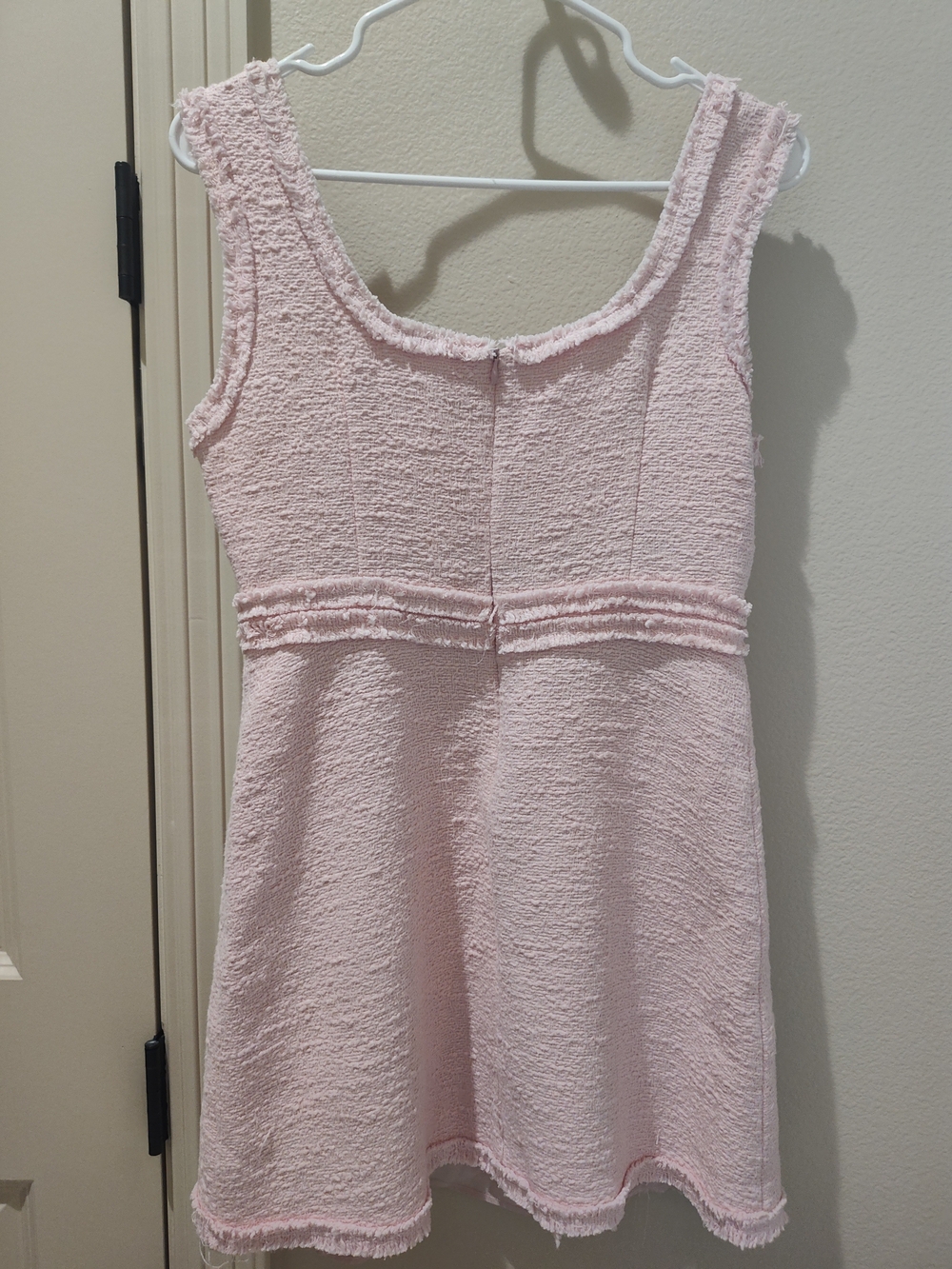 Zara Woman Blush Pink Textured Dress Size M - Picture 3 of 3